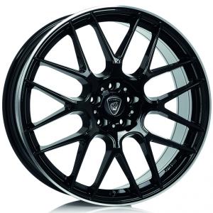 Aluett 71 Black 8x18 5/108 ET48 B70.4