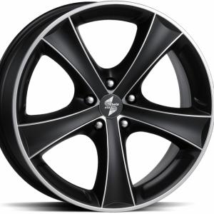 EtaBeta Tettsut Black Matt Polish 8x20 5/110 ET40 B67.1