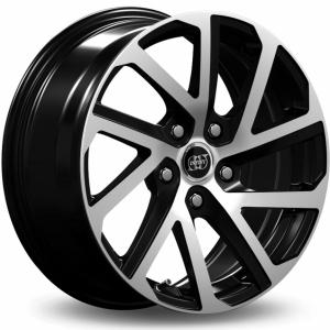 INFINY Cobalt Bright Black Machined Face 6.5x15 4/108 ET38 B63.4