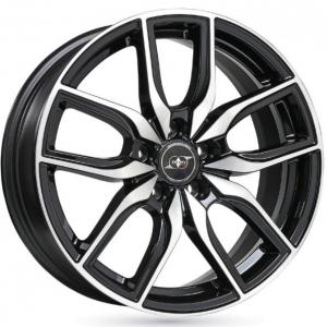 INFINY individual Saxen Black Machined Face 8x18 5/112 ET30 B66.6