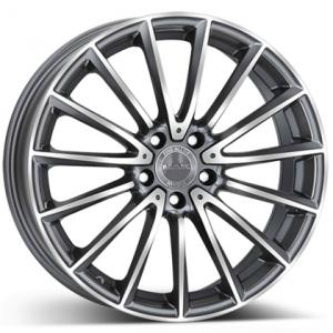 MAK Komet Gunmetal Machined Face 8x19 5/112 ET38 B66.6