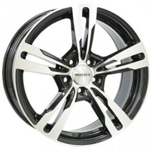 Monaco GP4 Gloss Black Polished 8.5x20 5/112 ET35 B66.5