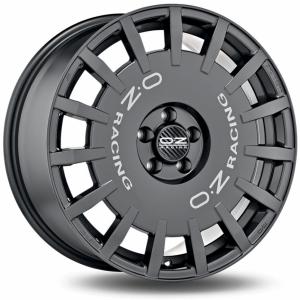OZ Rally Racing Dark Graphite Silver Lettering 7x17 4/98 ET35 B58.1