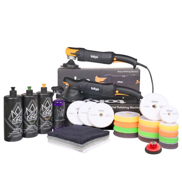 Poleringspaket TOKYA MEGA - Oscillerande + Roterande, With trigger