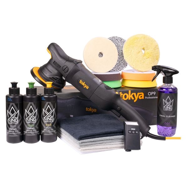 Poleringspaket TOKYA OP9 Professional DELUXE, DELUXE