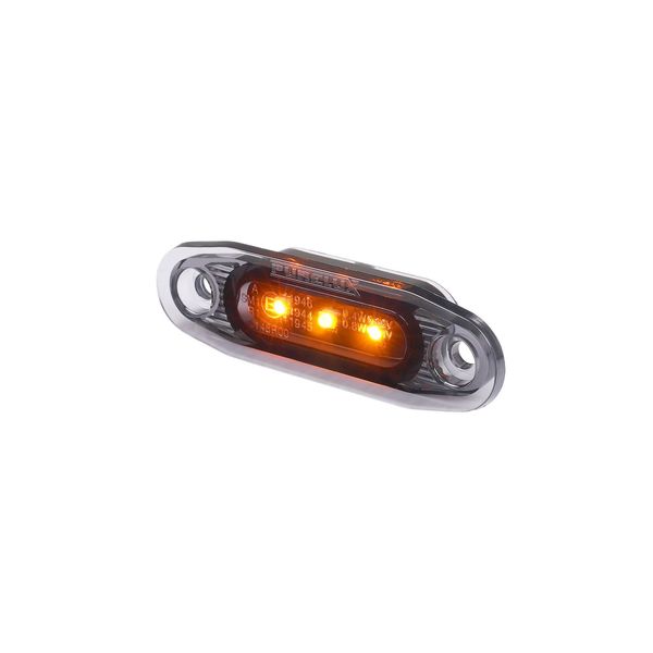 Positionsljus PURELUX Side Marker Dark - 12/24V / 79 mm, Orange