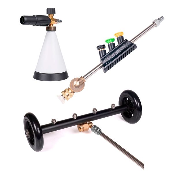 Tillbehörssats för högtryckstvätt DR DIRT G3, SnapLock, Tillbehörspaket utan adapter