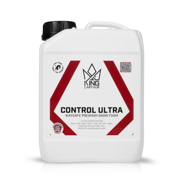 Förtvättsmedel KING CARTHUR Control Ultra - Skummande / Vaxsäkert, 2500 ml