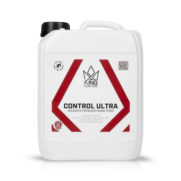 Förtvättsmedel KING CARTHUR Control Ultra - Skummande / Vaxsäkert, 5000 ml