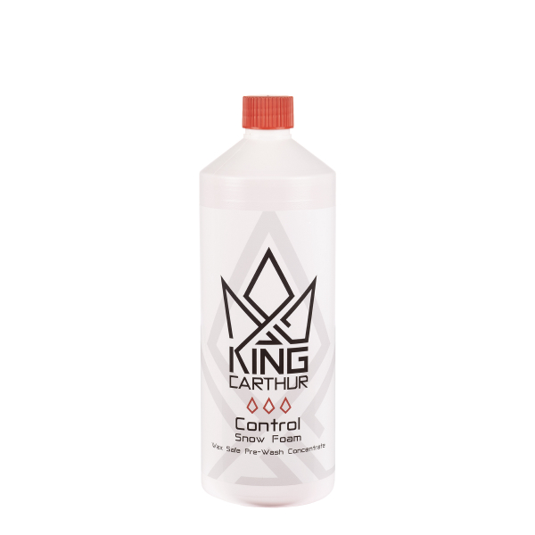 Förtvättsmedel KING CARTHUR Control Snow Foam - Skummande / Vaxsäkert, 1000 ml