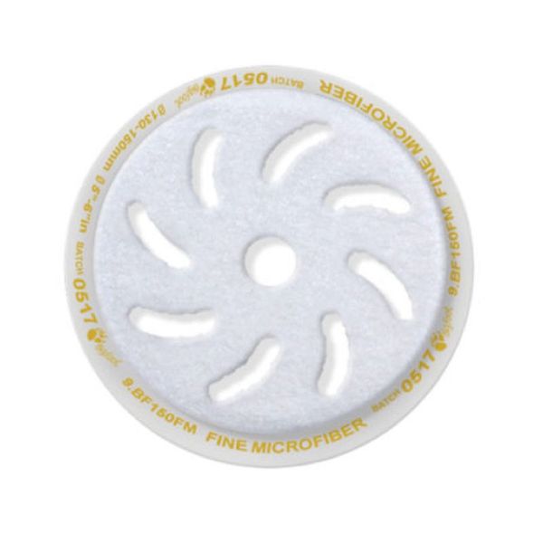 Mikrofiberrondell RUPES Microfiber Pad Fine, Gul, 1 st - 150/170 mm, (9.BF170FM)
