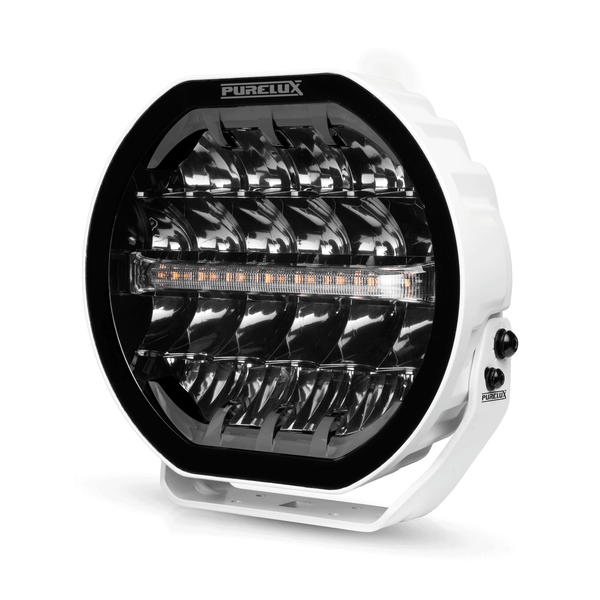 Extraljus PURELUX Ranger 9 White - Rund / 23 cm / 160W, 1 st
