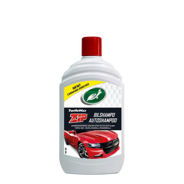 Vaxschampo TURTLE WAX Zip Bilshampo, 500 ml