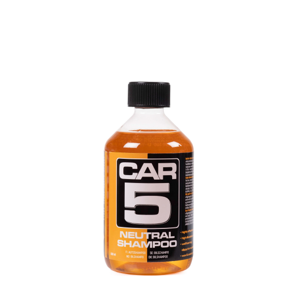 Bilschampo CAR5 Shampoo - Neutralt, 500 ml