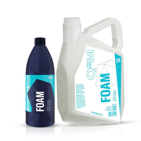 Förtvättsmedel GYEON Q²M Foam - Skummande / Vaxsäkert, 1000 ml