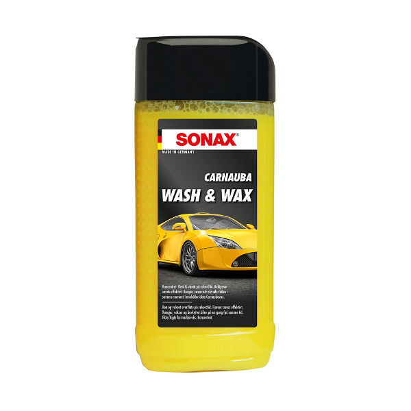 Bilschampo SONAX Carnauba Wash & Wax - Vax, 500 ml