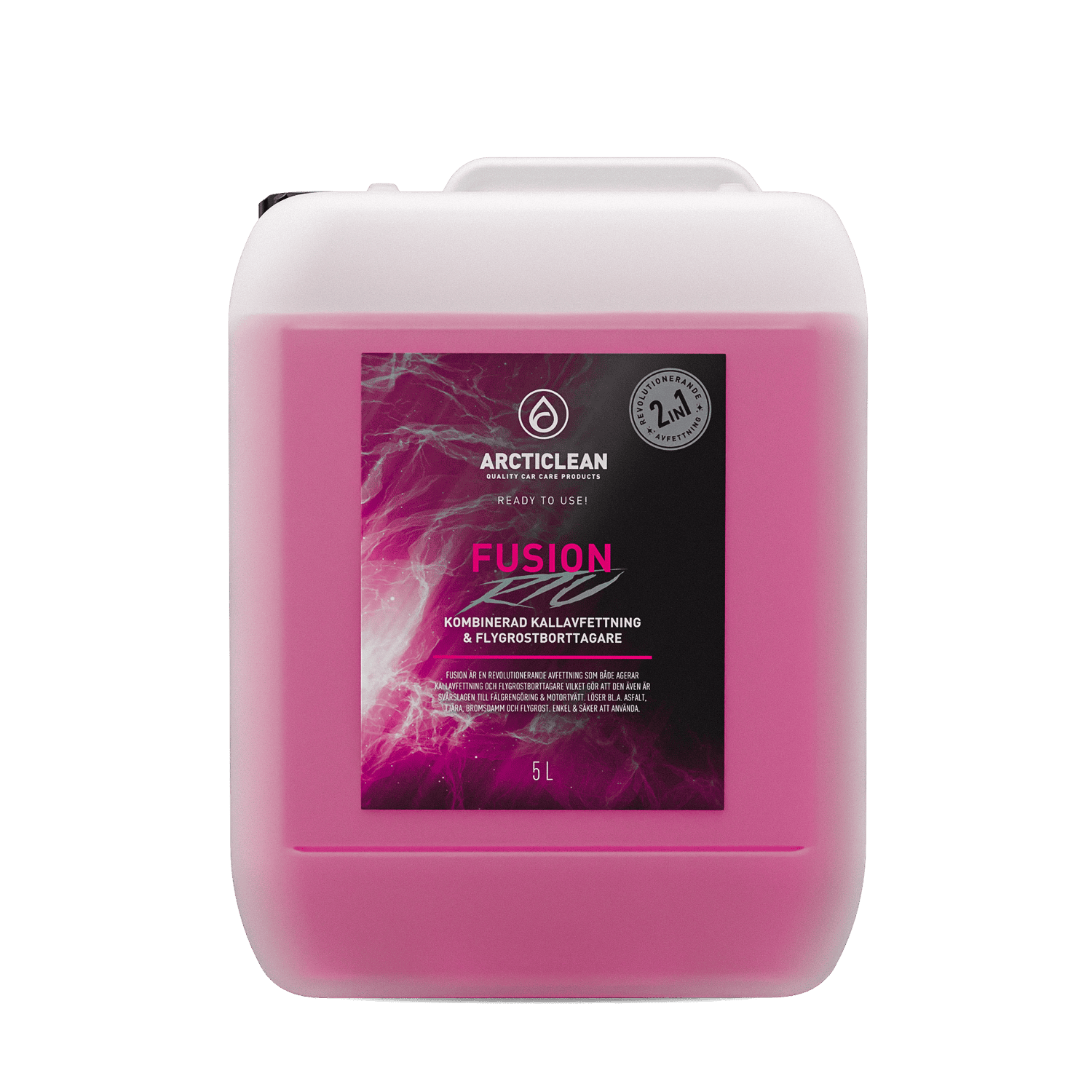 Fusion - Flygrostborttagare & kallavfettningsmedel (5 L)