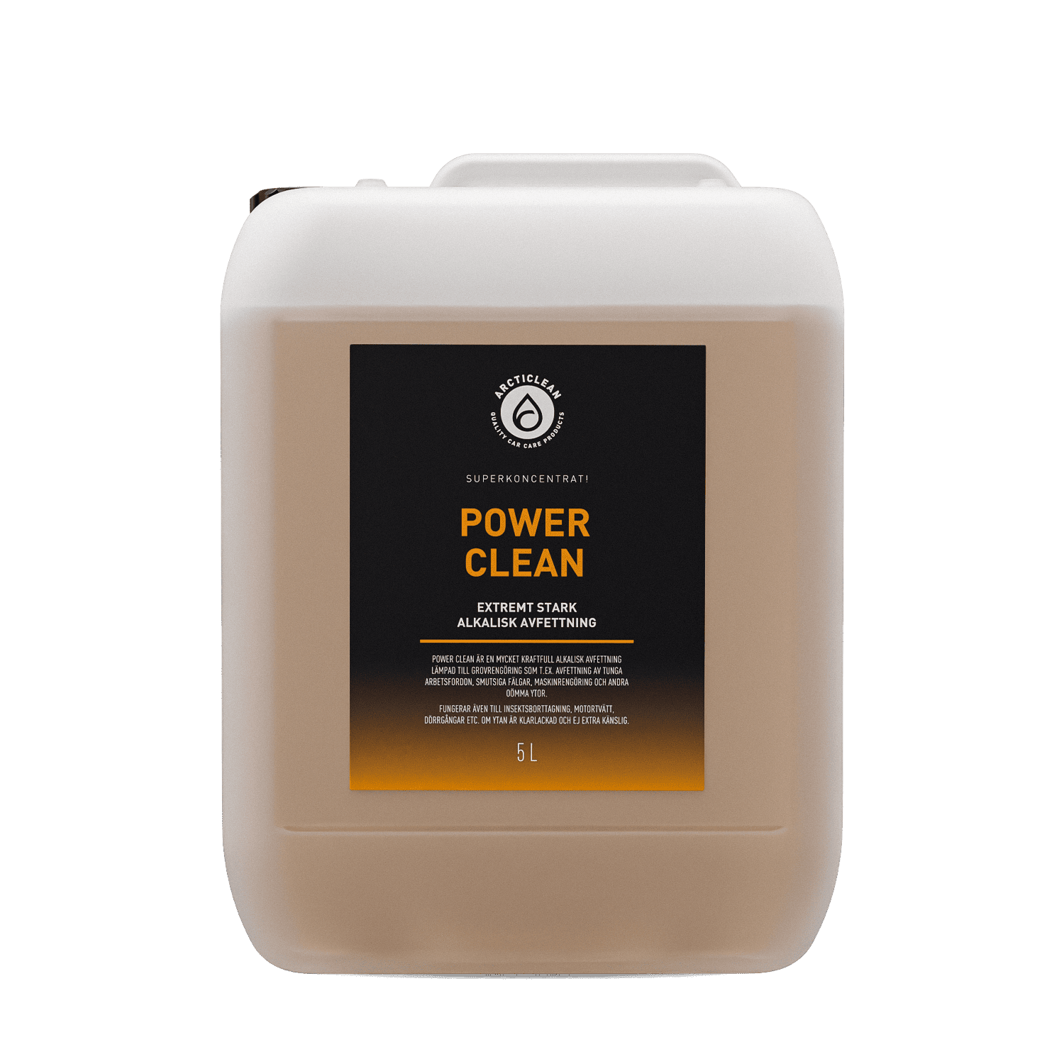 Power clean - Alkalisk avfettning (5 L)