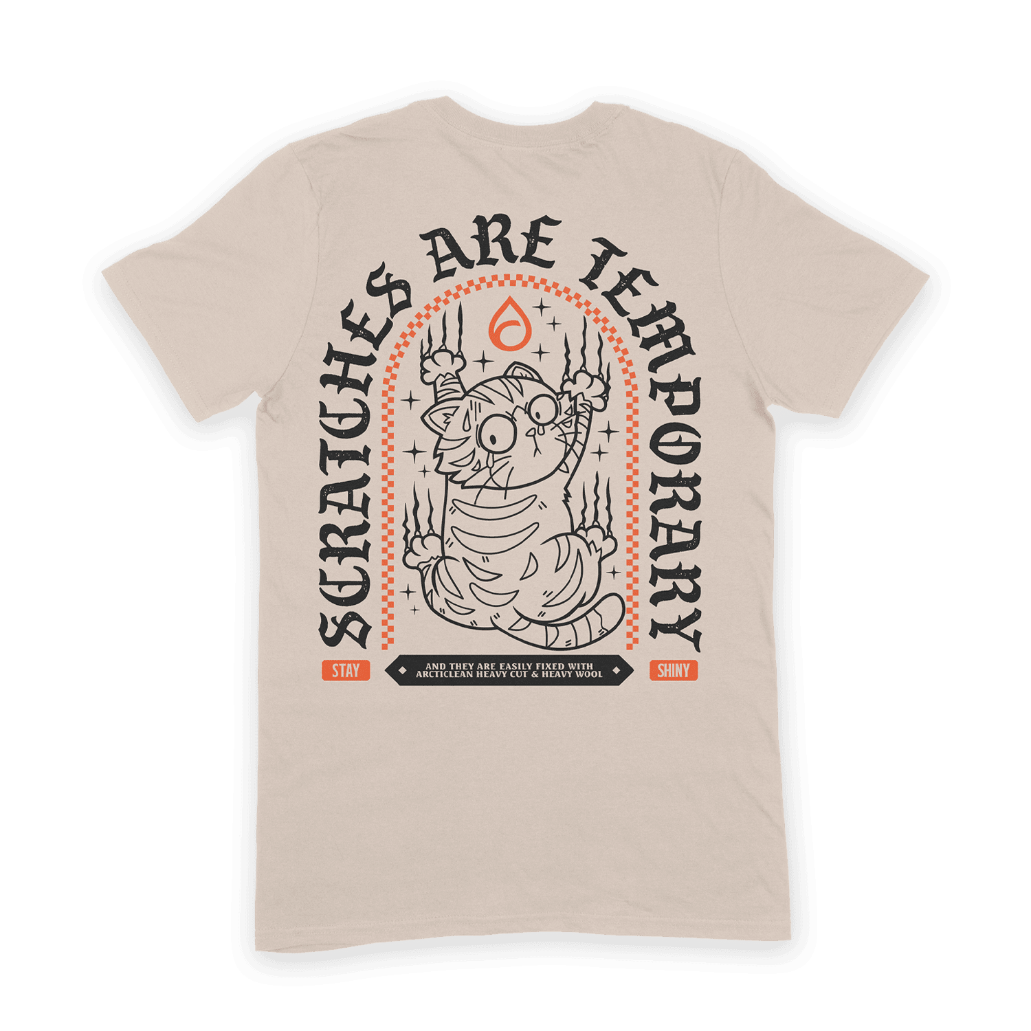 Scratches are temporary t-shirt - S-3XL (Small)