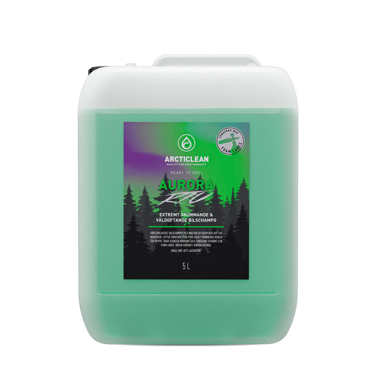 Aurora - pH neutralt bilschampo (5 L)