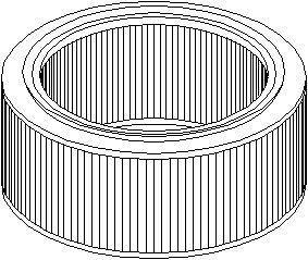 Luftfilter - P27192 - ford transit buss, transit flak/chassi, transit skåp - OE 5 020 031, 87HX9601AA, EFA488