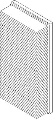 Luftfilter - P28354 - ford transit buss, transit flak/chassi, transit skåp, transit tourneo buss - OE 6 610 580, 92VB9601HA, EFA9