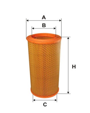 Luftfilter - P49574 - renault - OE 7701 030 196