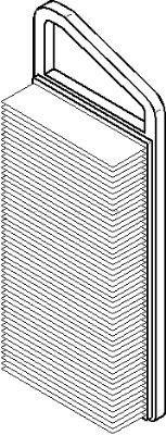 Luftfilter - P27085 - citroën, ford, mazda, peugeot, toyota - OE 1444 W9, 1444 X3, 1444 X7