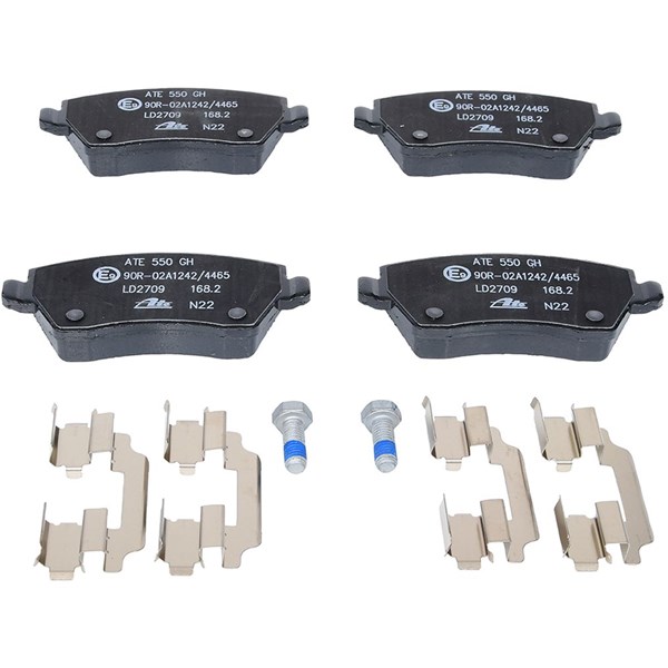 ATE Bromsbeläggsats, Framaxel Ate ceramic - P294293 - dacia, lada, mercedes-benz, nissan, renault - OE 41 06 047 75R, 41 06 084 81R, 415 421 05 10