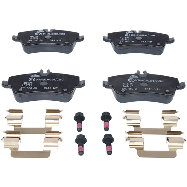ATE Bromsbeläggsats, Framaxel Ate ceramic - P294304 - mercedes-benz - OE 003 420 26 20, 003 420 60 20, 006 420 62 20