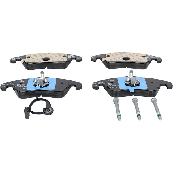 ATE Bromsbeläggsats, Framaxel Ate ceramic - P294309 - audi - OE 8K0 698 151 B, 8K0 698 151 D, 8K0 698 151 E
