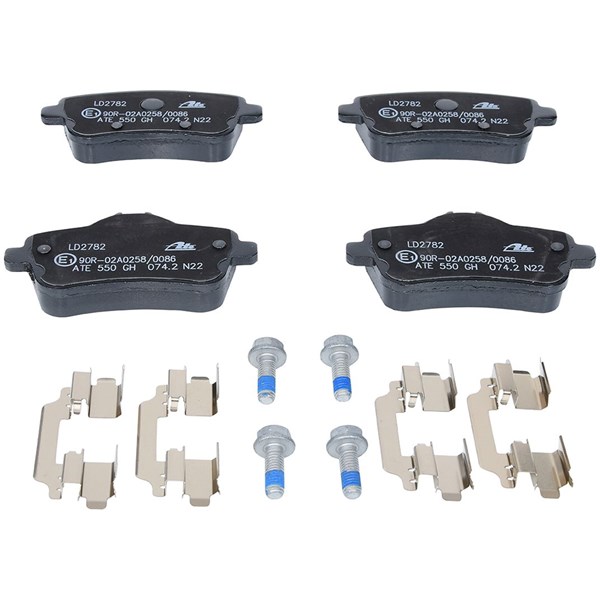 ATE Bromsbeläggsats, Bakaxel Ate ceramic - P577515 - mercedes-benz - OE 006 420 33 20, 006 420 34 20, 007 420 77 20