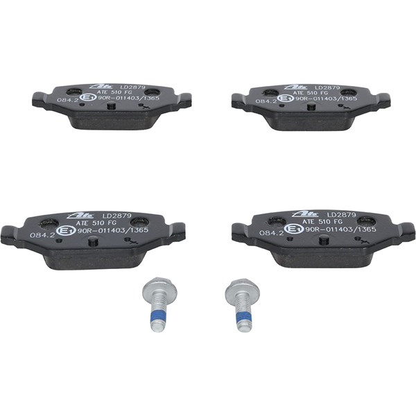 ATE Bromsbeläggsats, Bakaxel Ate ceramic - P294328 - abarth, citroën, fiat, lancia - OE 16 181 114 80, 77362270, 77363445