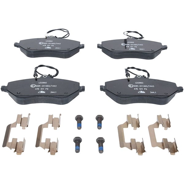 ATE Bromsbeläggsats, Framaxel Ate ceramic - P294336 - citroën, peugeot - OE 16 113 349 80, 4252 78, 4252 94