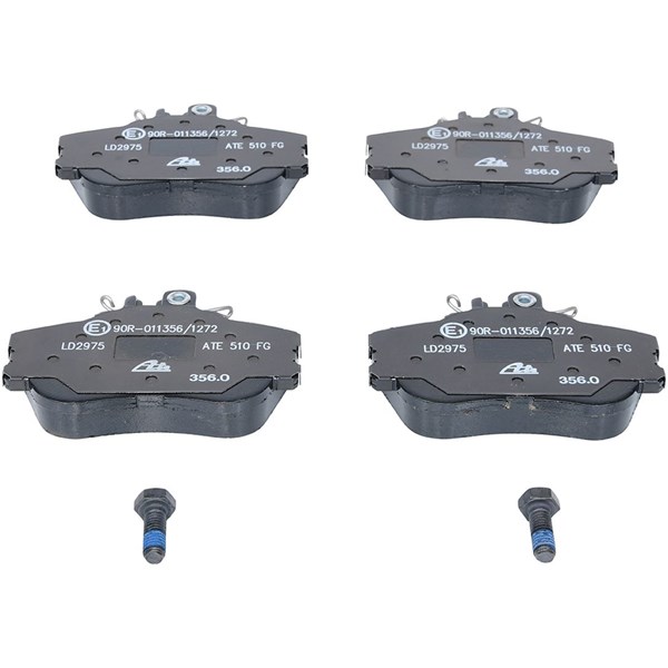 ATE Bromsbeläggsats, Framaxel Ate ceramic - P294340 - mercedes-benz - OE 002 420 21 20, 002 420 22 20, 005 420 03 20
