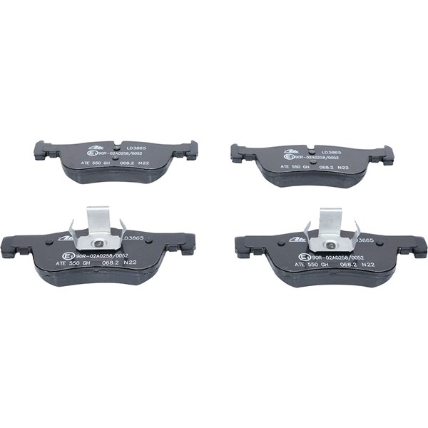 ATE Bromsbeläggsats, Framaxel Ate ceramic - P577524 - bmw - OE 34 11 6 850 567, 34 11 6 858 910