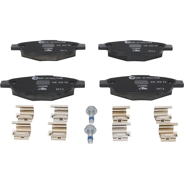 ATE Bromsbeläggsats, Framaxel Ate ceramic - P294358 - citroën, peugeot - OE 16 111 407 80, 4252 22, 4252 35