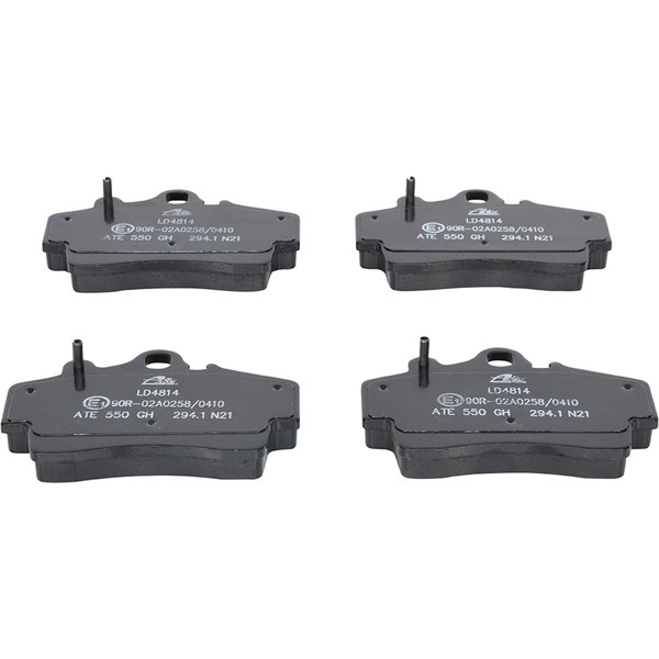 ATE Bromsbeläggsats, Framaxel Ate ceramic - P577528 - porsche boxster, cayman - OE 986 351 939 11, 986 351 939 13, 986 351 939 15