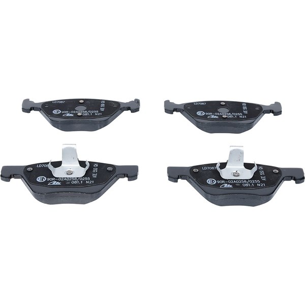 ATE Bromsbeläggsats, Framaxel Ate ceramic - P294389 - chrysler, mercedes-benz - OE 0 5114 555AA, 0 5139 218AA, 002 420 45 20