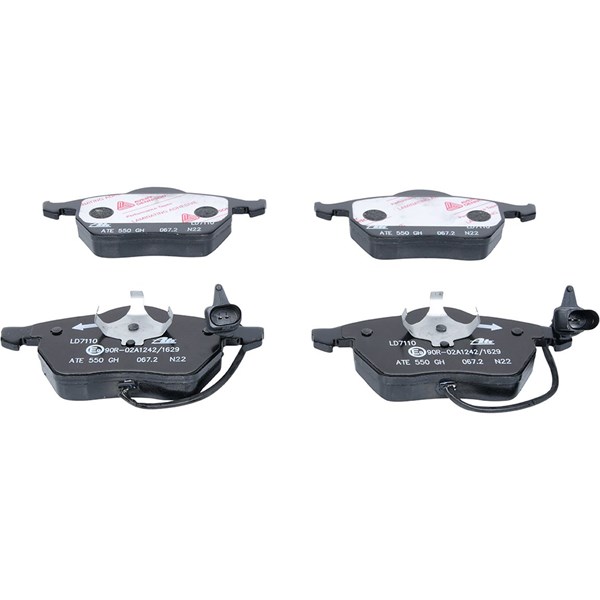 ATE Bromsbeläggsats, Framaxel Ate ceramic - P294393 - audi, seat, skoda, vw - OE 4B0 698 151 A, 4B0 698 151 AB, 4B0 698 151 AF