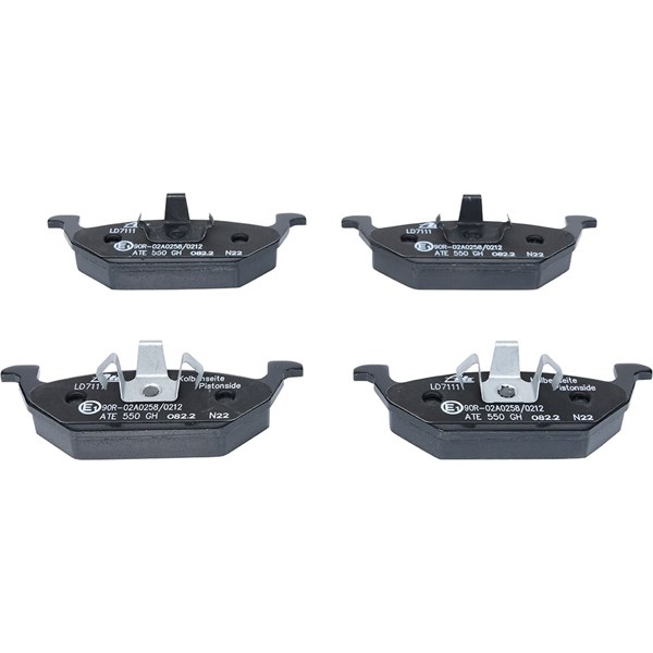 ATE Bromsbeläggsats, Framaxel Ate ceramic - P294394 - audi, seat, skoda, vw - OE 1J0 698 151 A, 1J0 698 151 B, 1J0 698 151 C