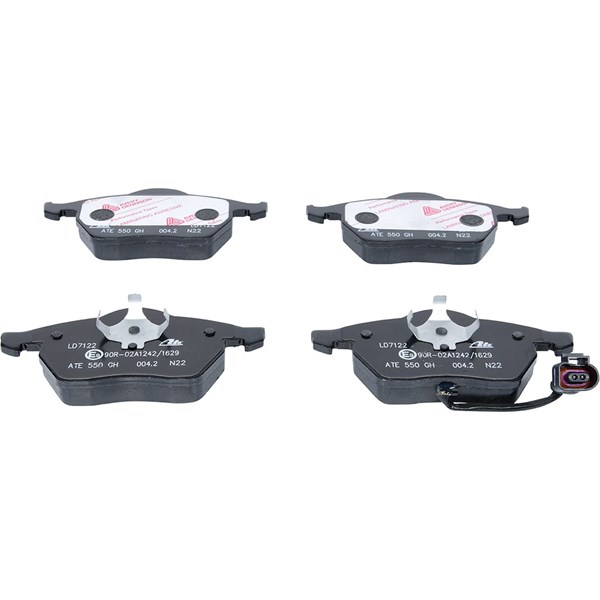 ATE Bromsbeläggsats, Framaxel Ate ceramic - P294398 - audi, seat, skoda, vw - OE 1J0 698 151 K, 1J0 698 151 M, 1J0 698 151 Q