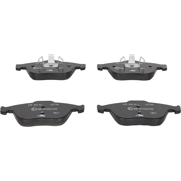 ATE Bromsbeläggsats, Framaxel Ate ceramic - P294407 - renault - OE 41 06 077 16R, 77 01 206 747, 77 01 207 615