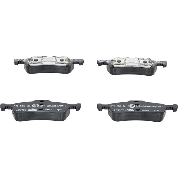 ATE Bromsbeläggsats, Bakaxel Ate ceramic - P294409 - mini mini, cabriolet - OE 34 21 1 503 077, 34 21 2 166 621, 34 21 6 761 288
