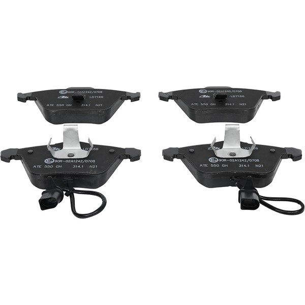 ATE Bromsbeläggsats, Framaxel Ate ceramic - P294410 - audi a6 c5, a6 c5 avant, allroad c5 - OE 4B0 698 151 AC, 4B0 698 151 AD, 4B0 698 151 Q