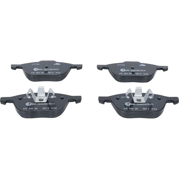 ATE Bromsbeläggsats, Framaxel Ate ceramic - P294425 - ford, mazda, volvo - OE 1223682, 1321517, 1360305