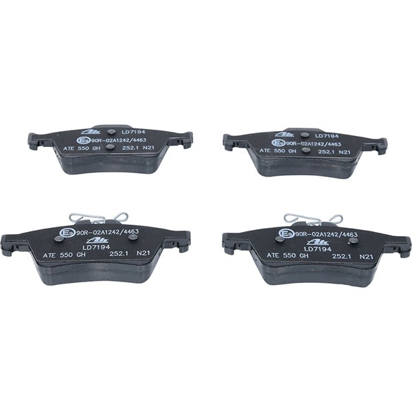 ATE Bromsbeläggsats, Bakaxel Ate ceramic - P294426 - ford, opel, saab, vauxhall - OE 12799240, 1360304, 16 05 117
