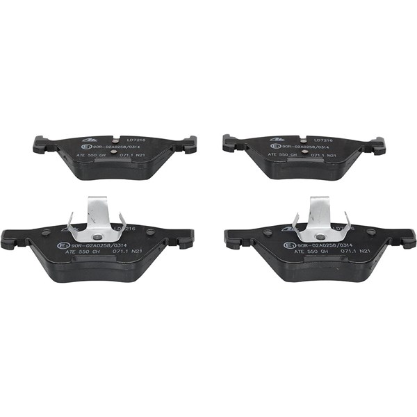 ATE Bromsbeläggsats, Framaxel Ate ceramic - P294436 - bmw - OE 34 11 6 771 868, 34 11 6 799 166
