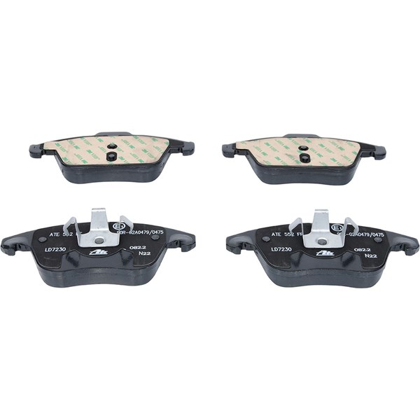 ATE Bromsbeläggsats, Framaxel Ate ceramic - P294447 - citroën, ds, peugeot - OE 4253 62, 4253 97, 4254 77