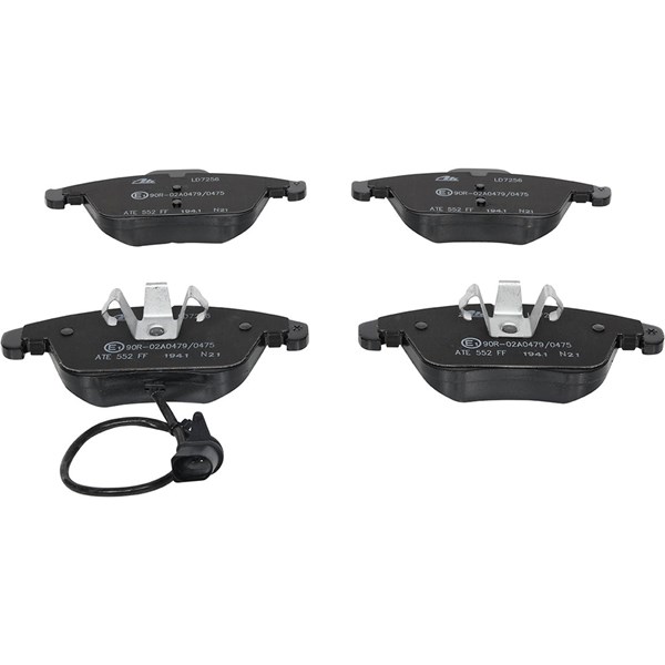 ATE Bromsbeläggsats, Framaxel Ate ceramic - P294459 - audi - OE 8K0 698 151 A, 8K0 698 151 F